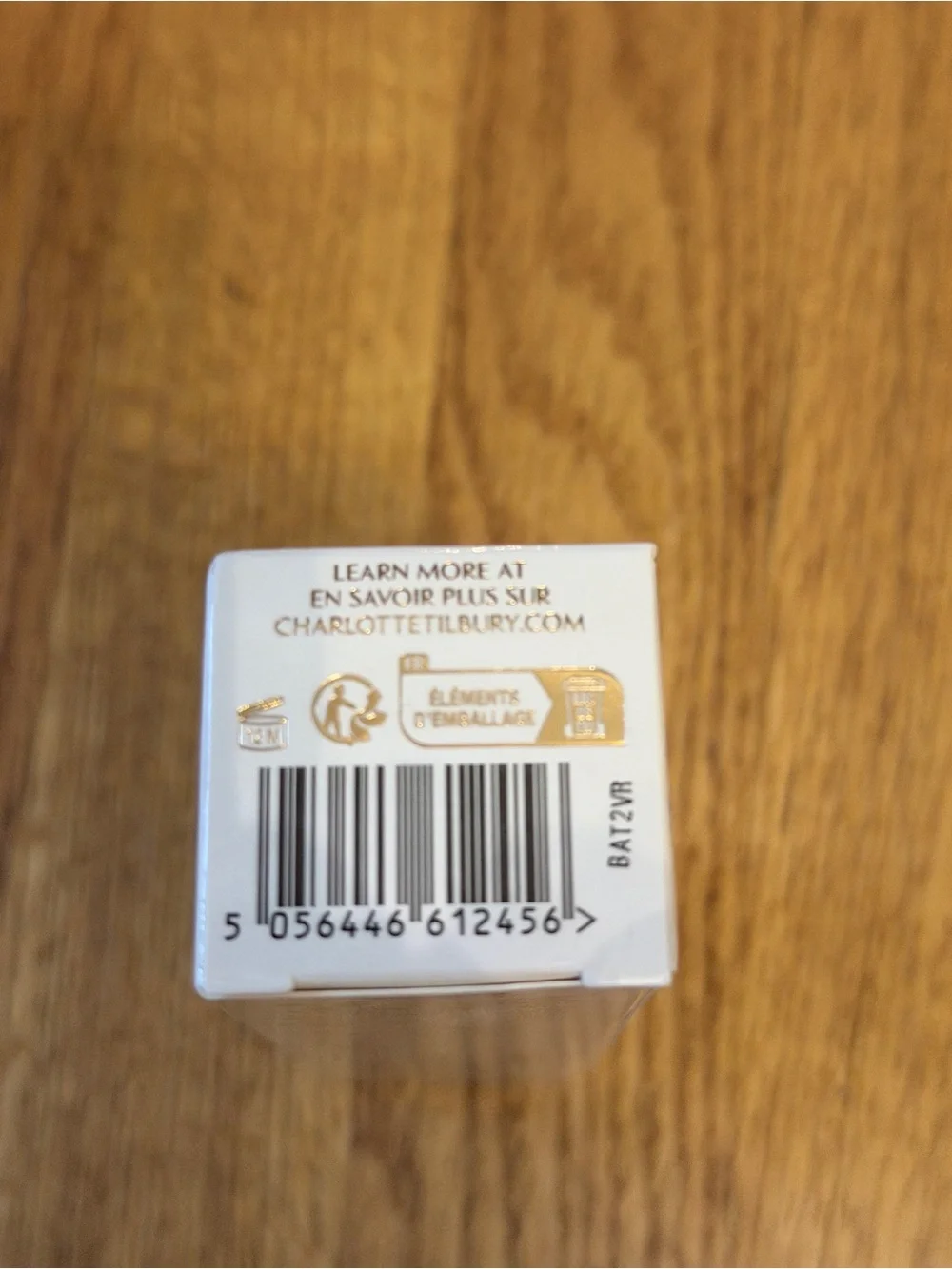 Charlotte Tilbury new box